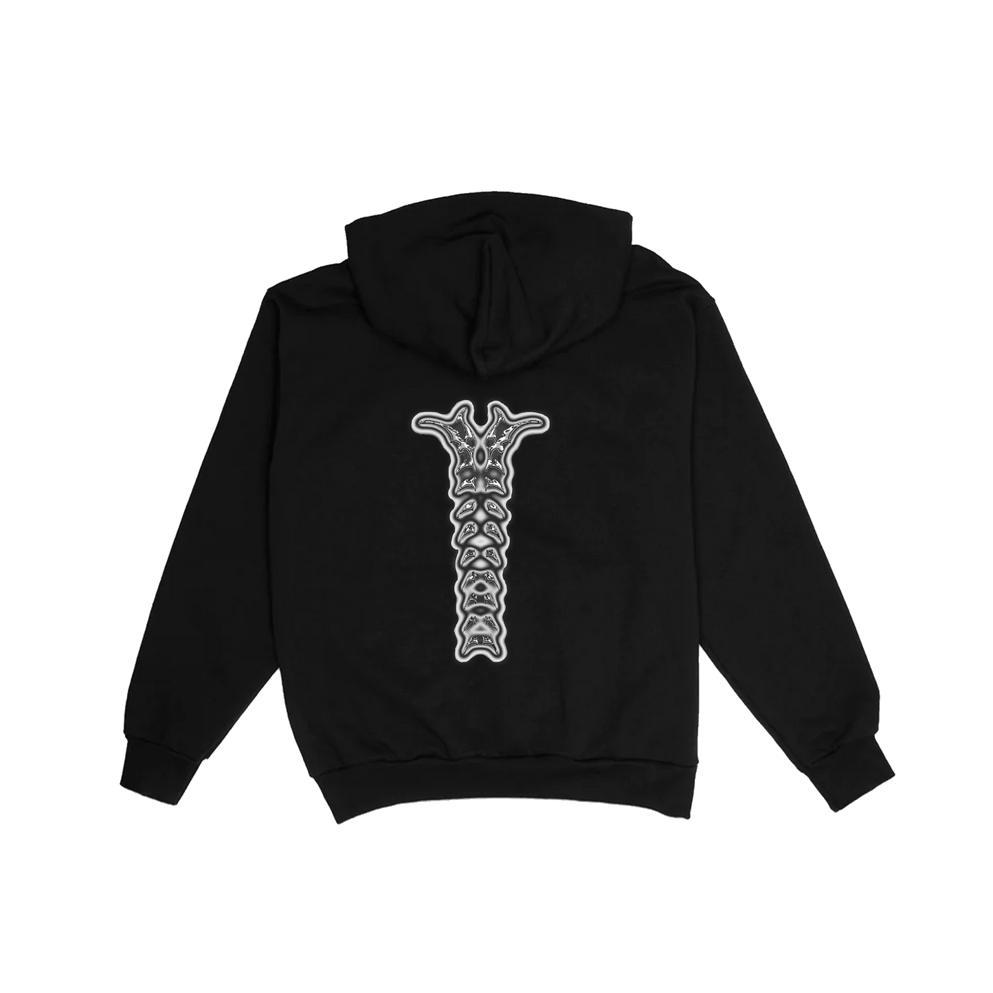 SPINE HOODIE "BLACK"
